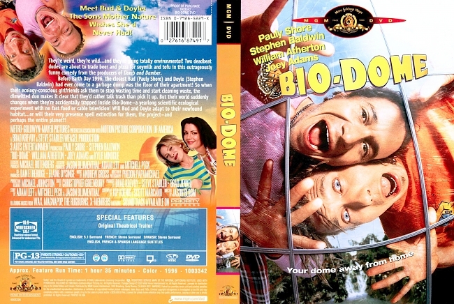dvd cover Bio-Dome 1996 Dvd Cover