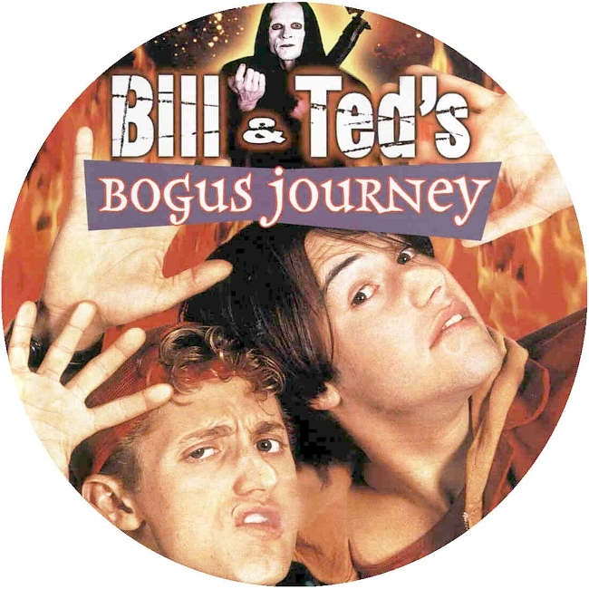 dvd cover Bill & Ted's Bogus Journey 1991 R1 Disc 2 Dvd Cover