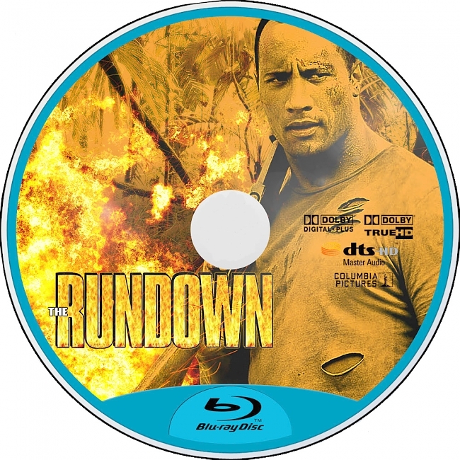 dvd cover The Rundown 2003 R1 Disc Dvd Cover