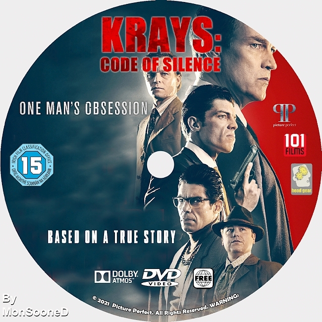 dvd cover Krays Code Of Silence 2021 Dvd Disc Dvd Cover