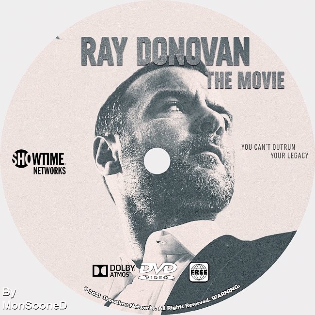 dvd cover Ray Donovan The Movie 2021 Dvd Disc Dvd Cover
