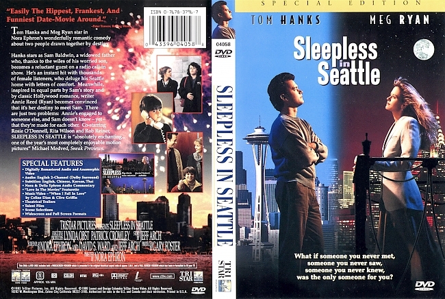 dvd cover Sleepless In Seattle - Special Edition 1993 Dvd Cover