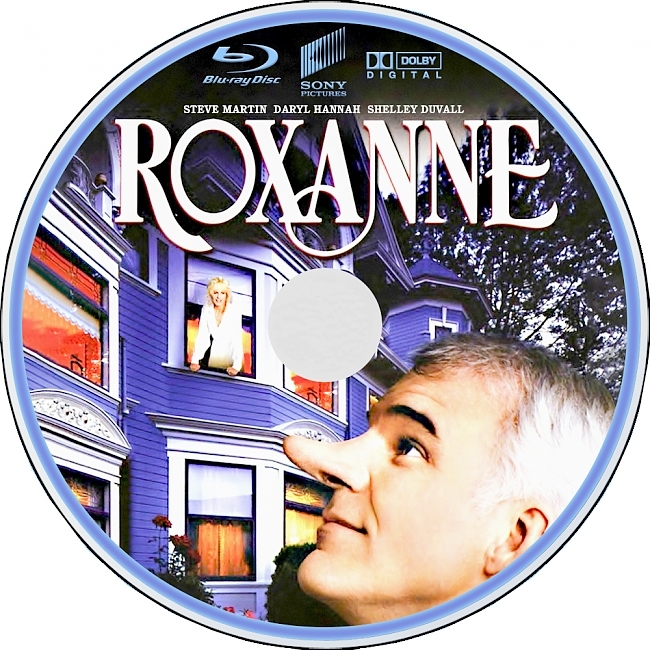dvd cover Roxanne 1987 R1 Disc Dvd Cover