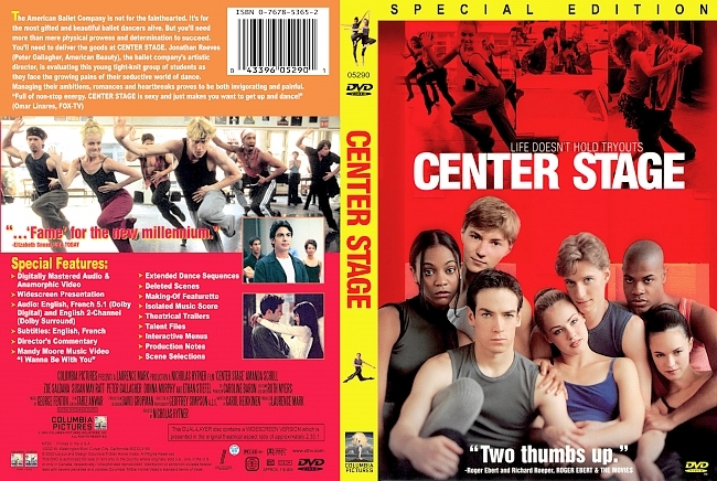 dvd cover Center Stage 2000 Dvd Cover