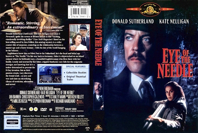 Eye Of The Needle 1981 Dvd Cover 