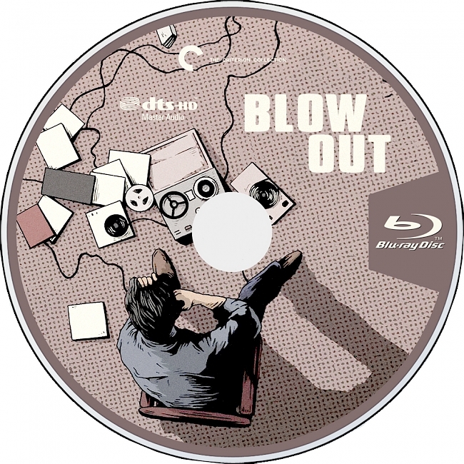 dvd cover Blow Out 1981 R1 Disc 2 Dvd Cover