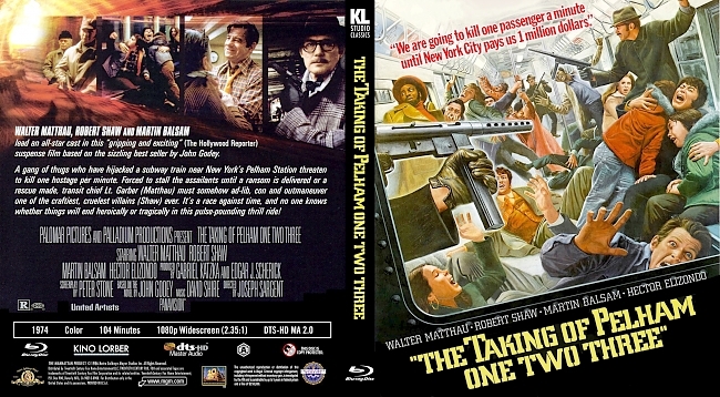 The Taking Of Pelham One Two Three 1974 Dvd Cover 