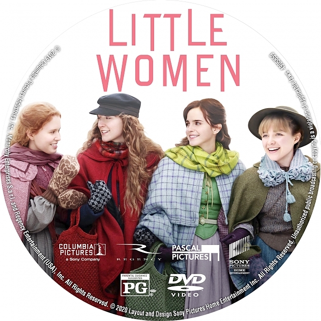 dvd cover Little Women 2019 R1 Disc Dvd Cover