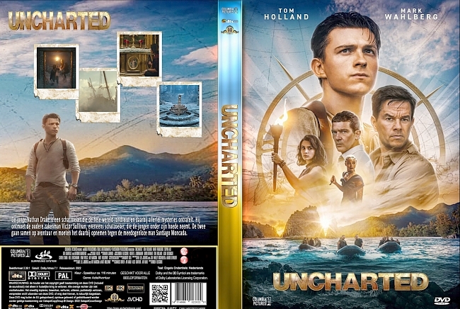 dvd cover Uncharted Dvd Cover