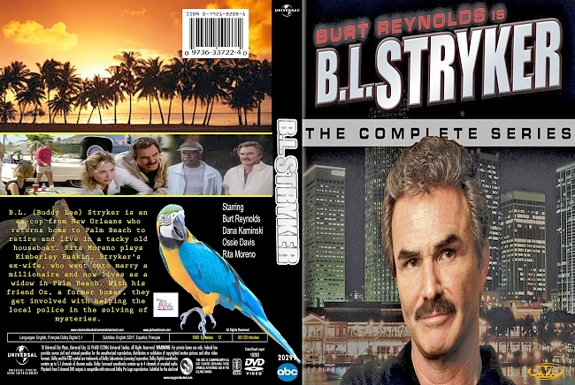 dvd cover B.L. Stryker Complete Series 1989 Dvd Cover