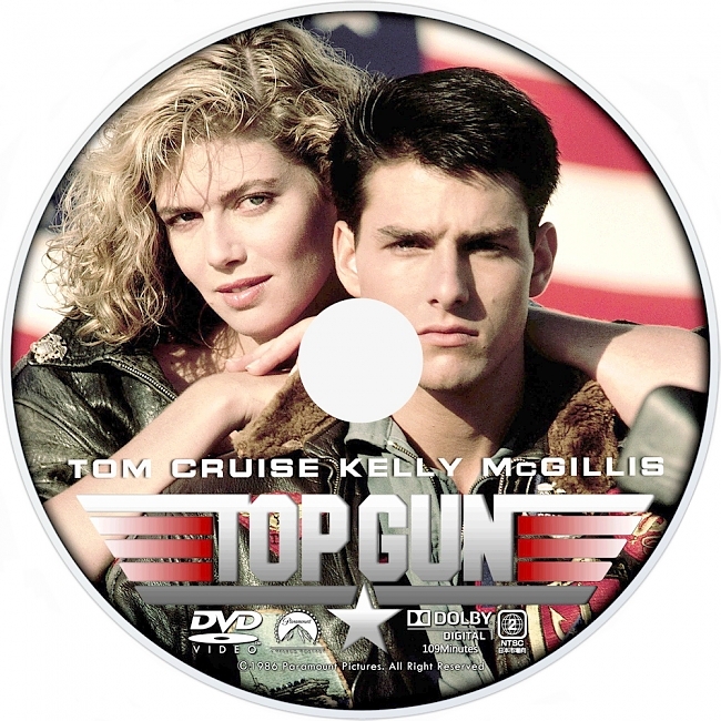 dvd cover Top Gun 1986 R2 Disc Dvd Cover