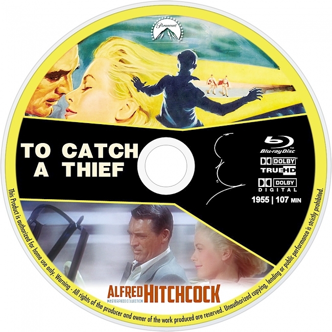 dvd cover To Catch A Thief 1955 R1 Disc 2 Dvd Cover