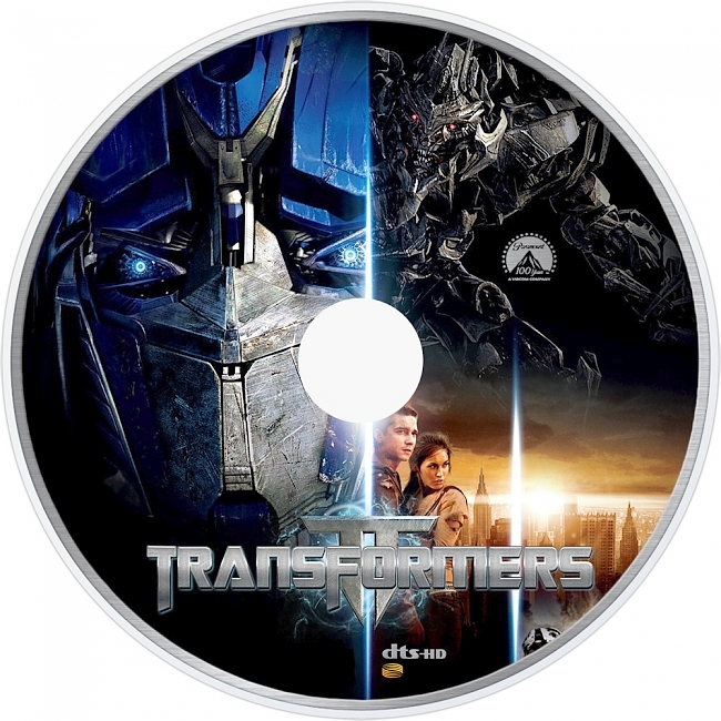 dvd cover Transformers 2007 R1 Disc Dvd Cover
