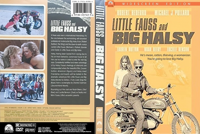 dvd cover Little Fauss And Big Halsy 1970 Dvd Cover