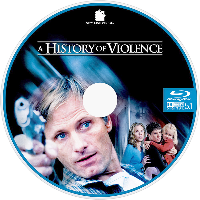 dvd cover A History Of Violence 2005 R1 Disc 1 Dvd Cover