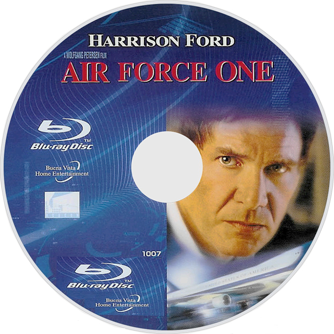 dvd cover Air Force One 1997 R1 Disc 3 Dvd Cover