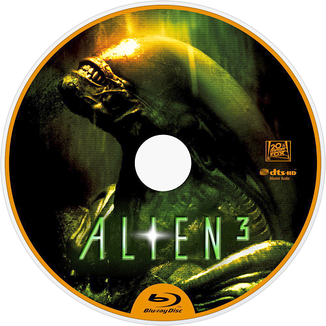 dvd cover Alien 3 1992 R1 Disc 1 Dvd Cover