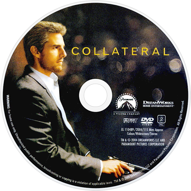 dvd cover Collateral 2004 R2 Disc 1 Dvd Cover
