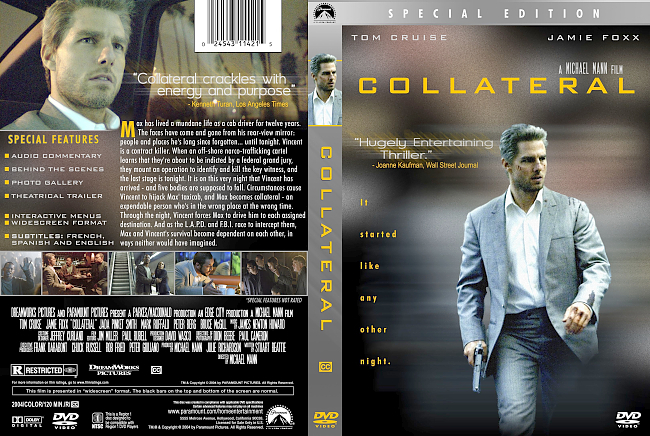 dvd cover Collateral 2004 Dvd Cover