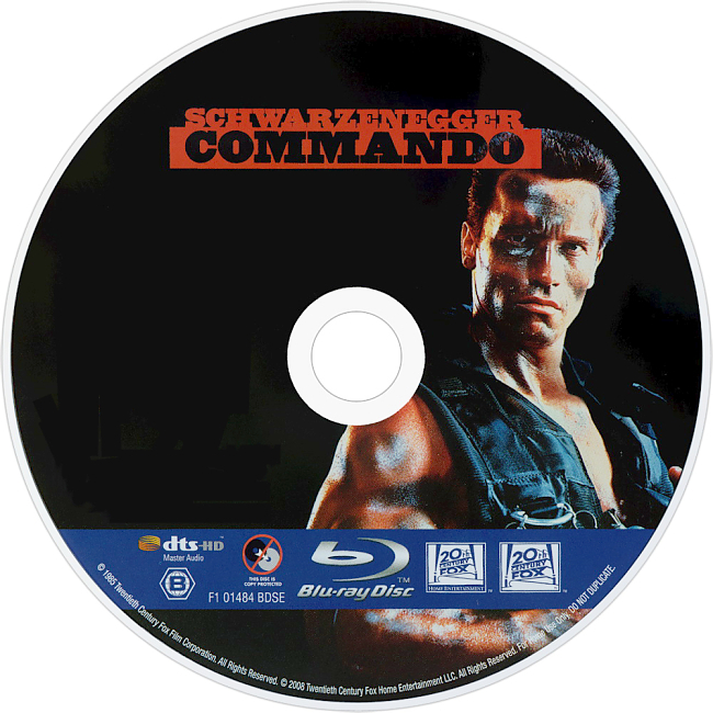 Commando 1985 R1 Disc 3 Dvd Cover 
