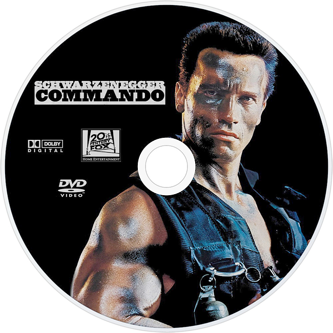 Commando 1985 R1 Disc 1 Dvd Cover 