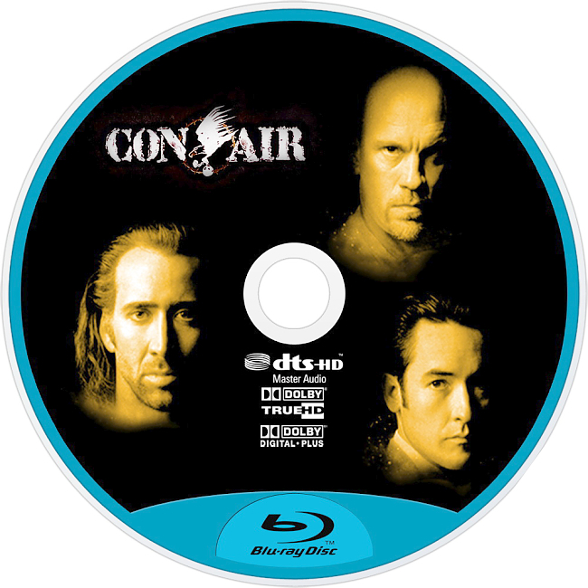 dvd cover Con Air 1997 R1 Disc 3 Dvd Cover