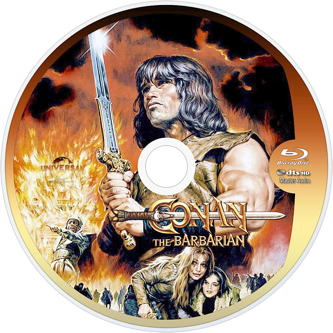 Conan The Barbarian 1981 R1 Disc 4 Dvd Cover 