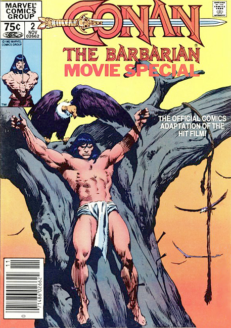 Conan The Barbarian – Comic Movie Special 1981 R1 Dvd Cover 
