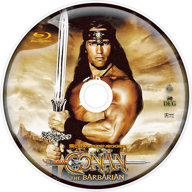 Conan The Barbarian 1981 R1 Disc 3 Dvd Cover 