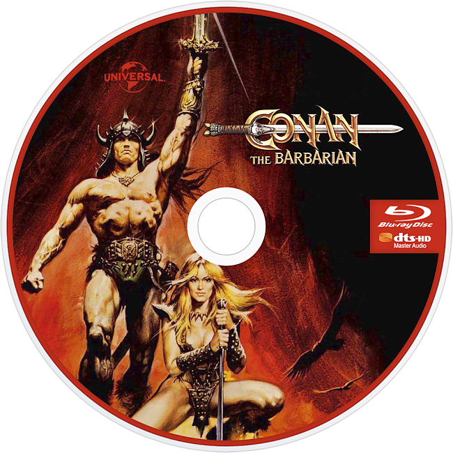 Conan The Barbarian 1981 R1 Disc 1 Dvd Cover 