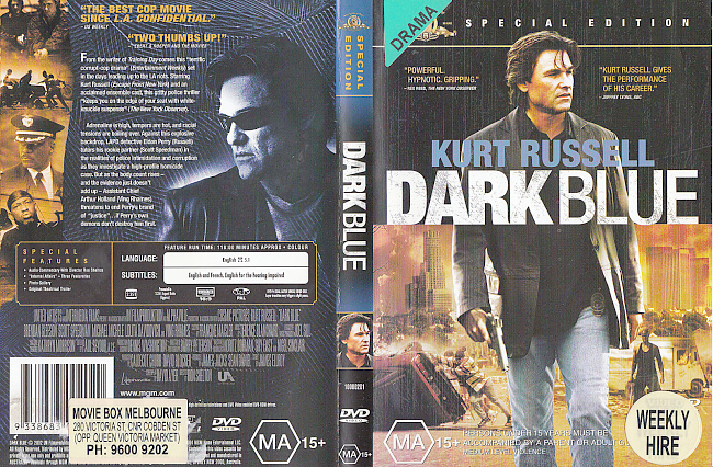 Dark Blue 2002 Dvd Cover 