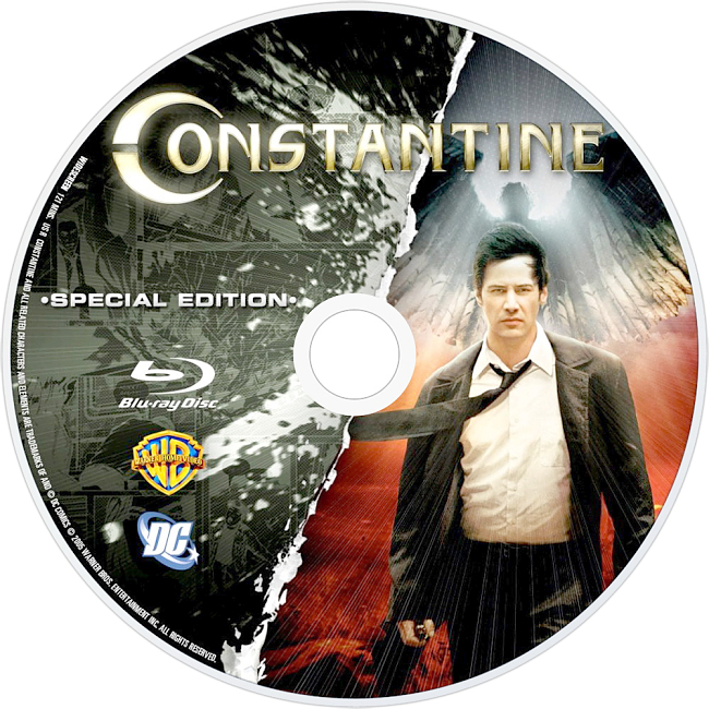 dvd cover Constantine 2005 R1 Disc 2 Dvd Cover