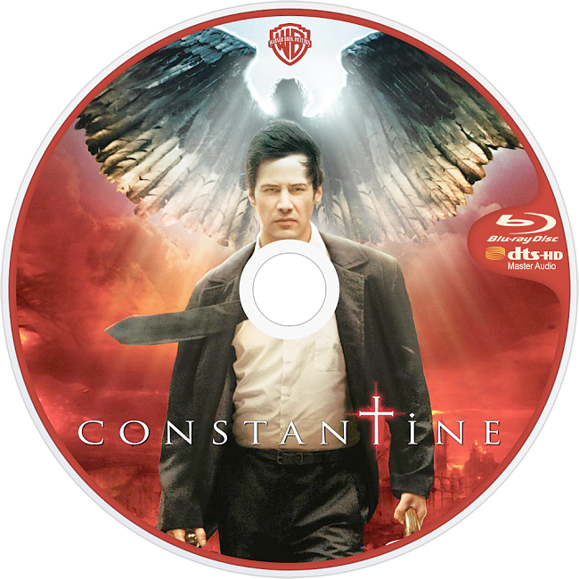 dvd cover Constantine 2005 R1 Disc 1 Dvd Cover