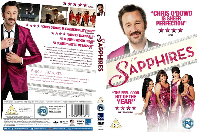 dvd cover The Sapphires 2012 Dvd Cover