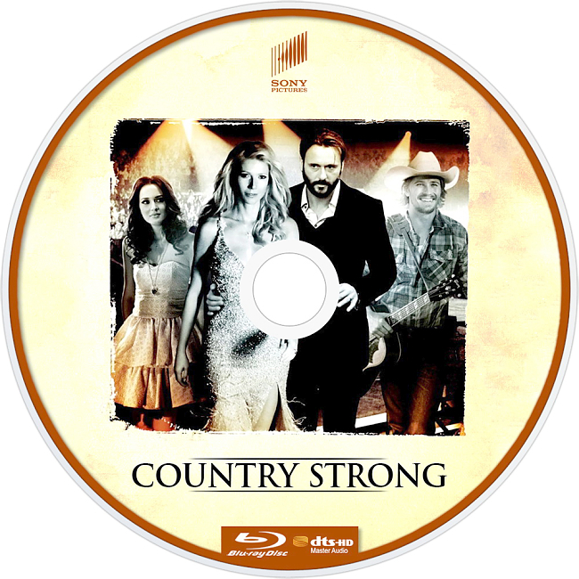dvd cover Country Strong 2010 R1 Disc 4 Dvd Cover