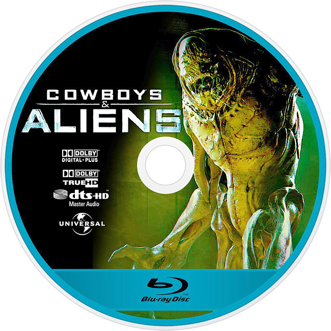 dvd cover Cowboys & Aliens 2011 R1 Disc 5 Dvd Cover