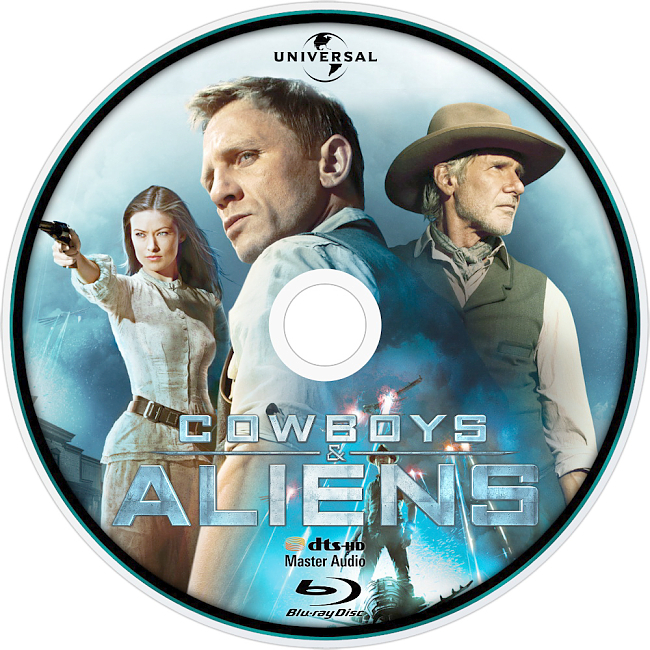 dvd cover Cowboys & Aliens 2011 R1 Disc 2 Dvd Cover