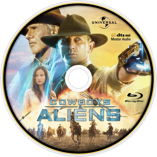 dvd cover Cowboys & Aliens 2011 R1 Disc 1 Dvd Cover