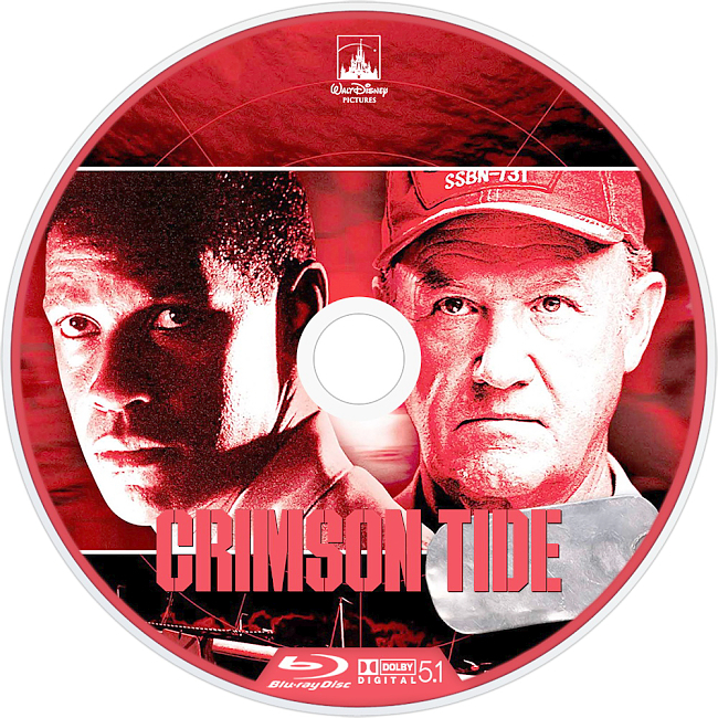 dvd cover Crimson Tide 1995 R1 Disc 3 Dvd Cover