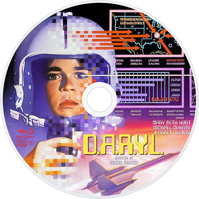 dvd cover D.A.R.Y.L. 1985 R1 Disc Dvd Cover