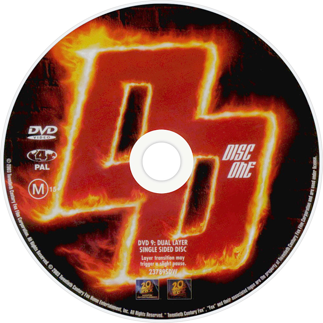 dvd cover Daredevil 2003 Disc Label 6 Dvd Cover
