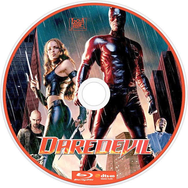 dvd cover Daredevil 2003 R1 Disc 1 Dvd Cover