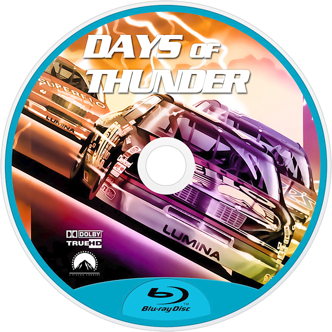 Days Of Thunder 1990 R1 Disc 3 Dvd Cover 