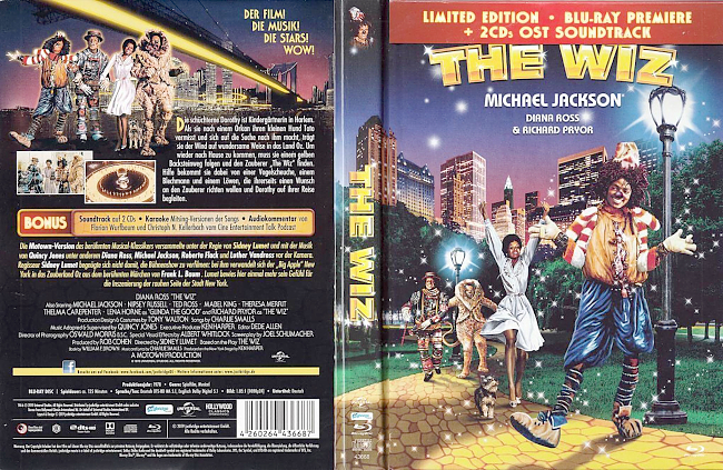 The Wiz  1978 Dvd Cover 