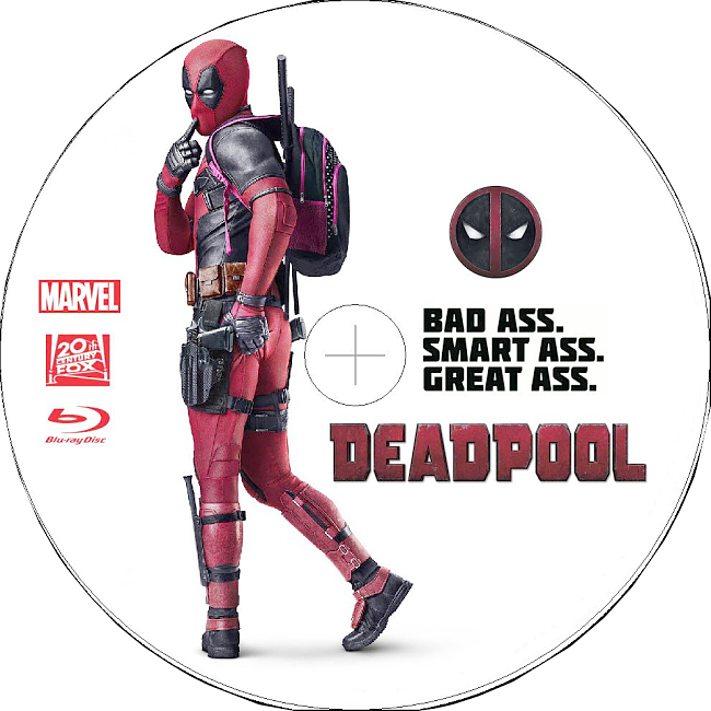 Deadpool 2016 R1 Disc 5 Dvd Cover 