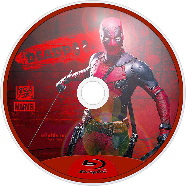 Deadpool 2016 R1 Disc 3 Dvd Cover 