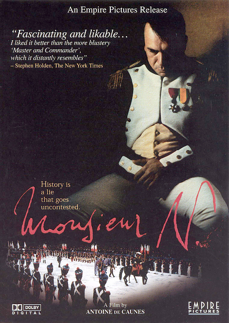 dvd cover Monsieur N. 2003 Dvd Cover