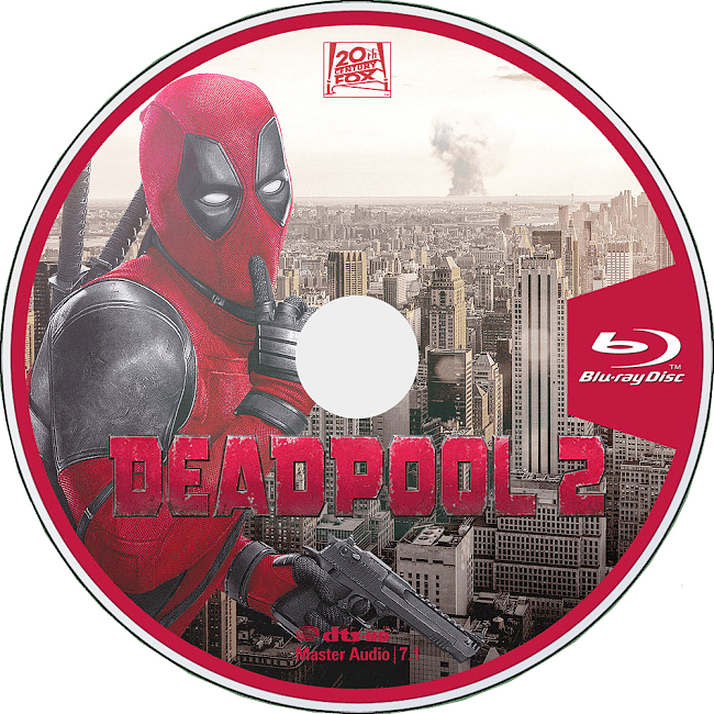 dvd cover Deadpool 2 2018 R1 Disc 5 Dvd Cover
