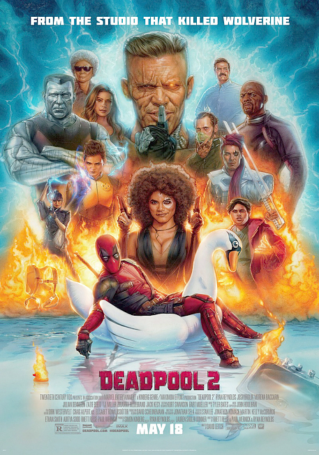 Deadpool 2 2018 R1 Poster Dvd Cover 
