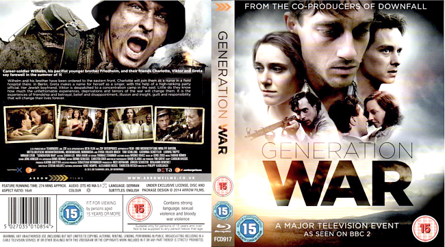 dvd cover Generation War 2013 Dvd Cover